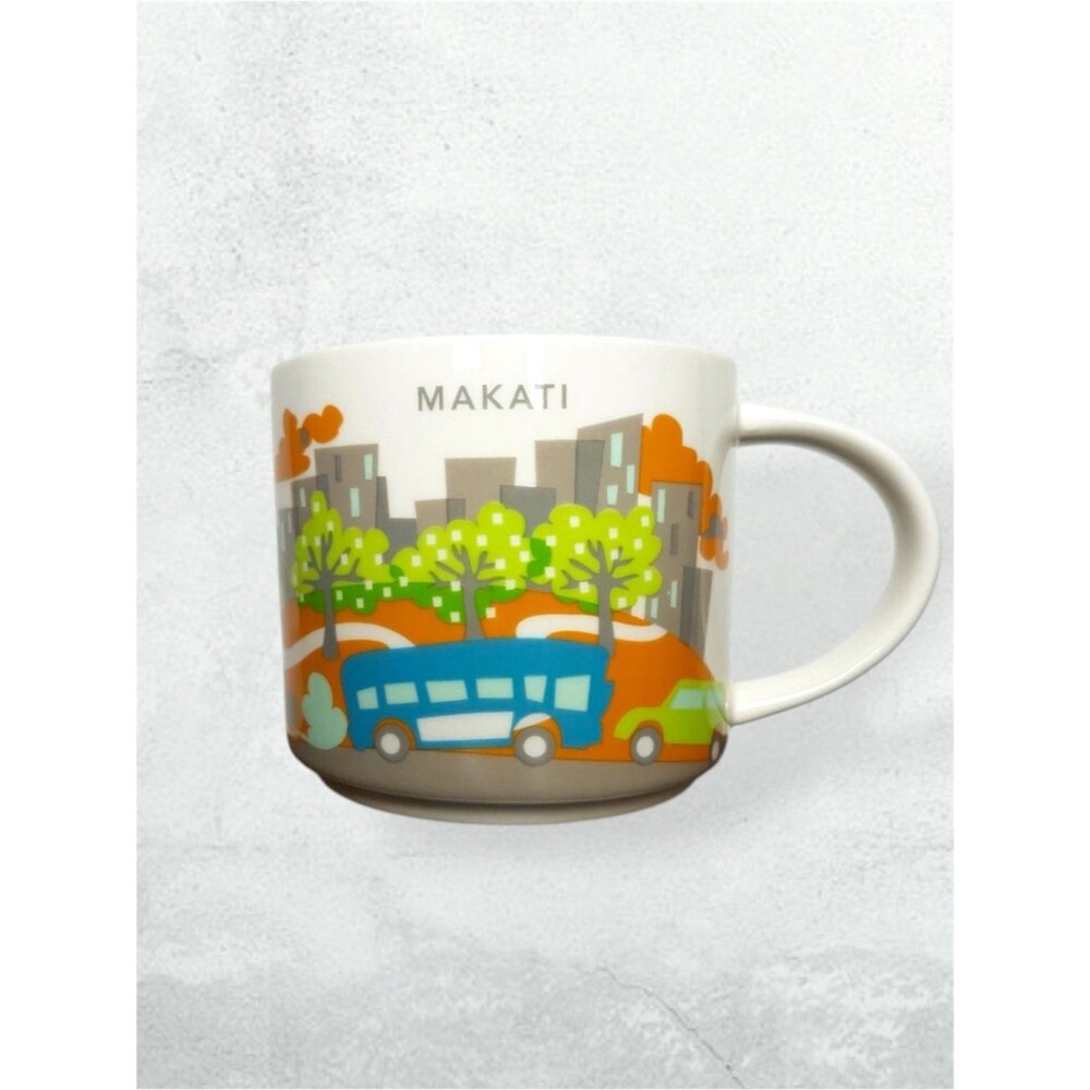 Starbucks Makati Philippines You Are Here Cityscape Ceramic Coffee Mug